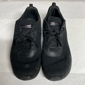 Skechers slip resistant work shoes.